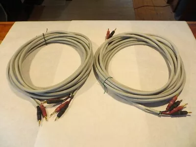 Monster Cable M Series MCX-1S Bi-Wire 30’ Speaker Cables • $175