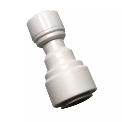 Acetal Copolymer Tube Fitting Reducing Straight Union3/8  X 1/4  Tube OdFor RO • $14.49