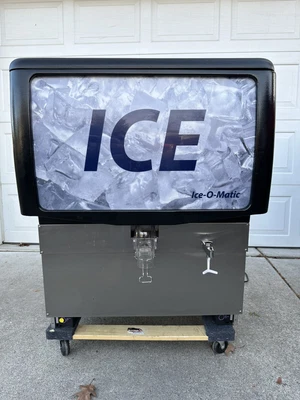 $2650 • Buy 250 Lbs Ice-O-Matic Commercial Countertop Ice Dispenser With Water Spout