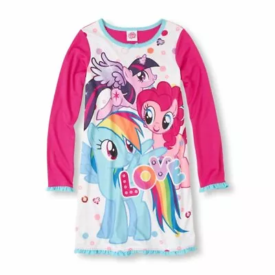 My Little Pony Long Sleeve Nightgown Pajama Girl Size 8 • $59.99