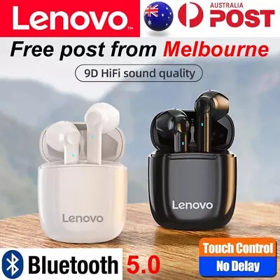 $9.99 • Buy LENOVO Bluetooth 5.0 Earphones Ture Wireless TWS Earbuds Headset Headphones Gift