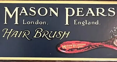 Mason Pearson Pocket Bristle Hairbrush (B4) Dark Ruby Fine Hair England NEW • $105
