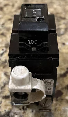 $67.89 • Buy 100 Amp Pushmatic Bulldog P2100 MAIN Breaker Double Pole 100A Used Excellent
