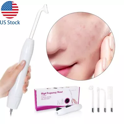 $28.99 • Buy Portable Purple Skin Care Violet Ray Hair Facial With 4 Wand Electronicy Homeuse