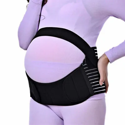 Maternity Pregnancy Belt Lumbar Back Support Waist Band Belly Bump Brace UK • £5.99