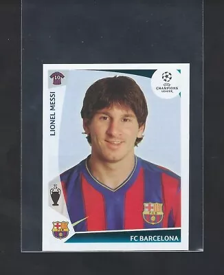 Panini Uefa Champions League 2009-2010- Lionel Messi - Sticker - Mint • £0.99