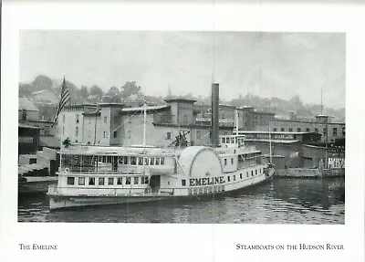  Emeline Steamer  {aka; Nantasket} *Steamboats/Hudson River (Postcard {G125-S5 • $4.63