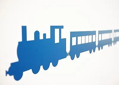£4.50 • Buy Steam Train Wall Art Decals/Stickers - Various Colours