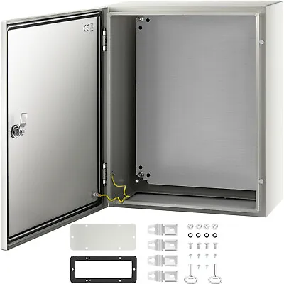 VEVOR 20x16x8'' Carbon Steel Electrical Enclosure IP65 Wall Mount Junction Box • $88.99
