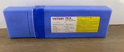 VICTORY 7018 1/8  10Ibs Stick Welding Electrode 7018 Rods 1 Pack 10Ibs S2 • $39.99