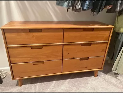 Mid Century Dresser Light Wood Good Condition  • $213.56