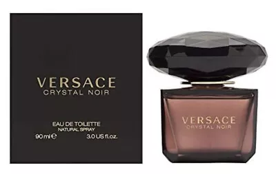 VERSACE CRYSTAL NOIR EAU DE TOILETTE NATURAL SPRAY 90 Ml. / 3.00 US Oz. • $60