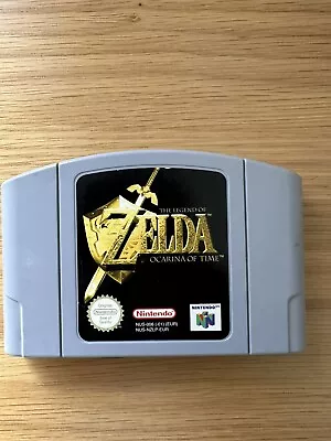 The Legend Of Zelda : Ocarina Of Time PAL Cartridge N64 Nintendo Game • $64.95