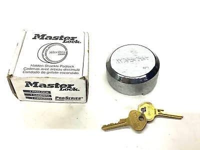 $19.99 • Buy Master Lock Pro Series Hidden Shackle Keyed Padlock, 6271ka