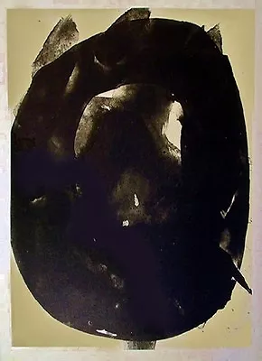 ROBERT MOTHERWELL Nocturne ELEGY Original Lithograph Handmade Japan Chine Colle • $950