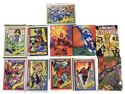 Vintage Super Hero Marvel Cards - Lot Of 11 • $12.99