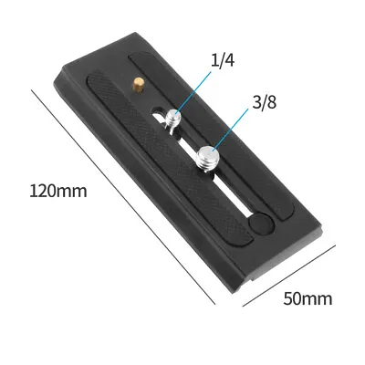 Plate 1/4 701HDV Sliding Manfrotto Screw P200 Release Connect Quick 503 Rapid • $6.52