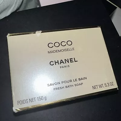 Chanel Coco Mademoiselle Savon Pour Le Bain Fresh Bath Soap 150g  5.3 Oz • £30