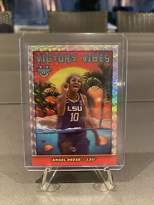 2023-24 Bowman Best UVictory Vibes Angel Reese Geometric Parallel LSU Mint! 🔥 • $29.98