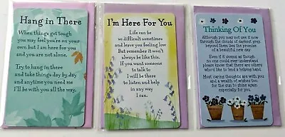 Heartwarmers Wallet Purse Keepsake Card Thinking You Here For You Hang In There • £2.35