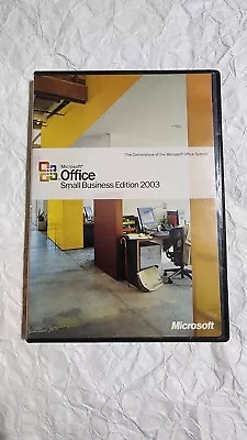 Microsoft Office Small Business 2003 Full Version Install CDs W/ License • $19.99