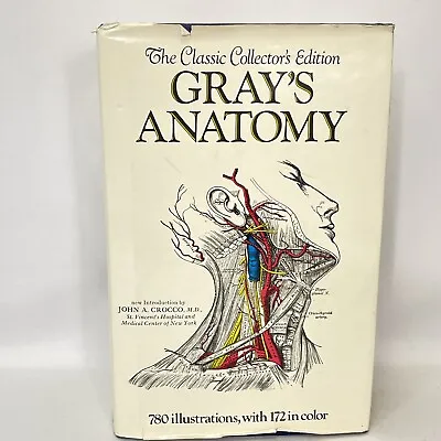 Gray’s Anatomy Hardcover The Classic Collectors Edition 1977 Vintage Dust Jacket • $49.99