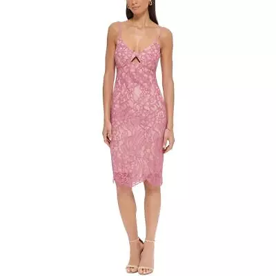 Guess Womens Lace Mini Special Occasion Sheath Dress BHFO 6444 • $13.99