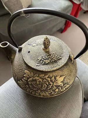 Vintage Japanese Teapot Kettle  Cast Iron From Japan • £20