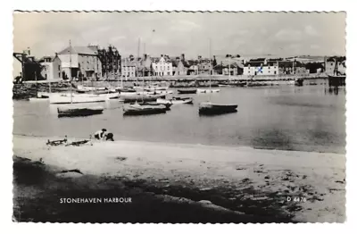 RP Postcard Of Stonehaven Harbour 1963 • £0.99