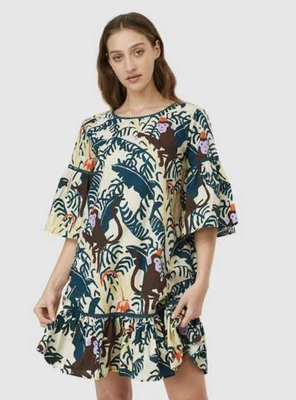 $15.50 • Buy Gorman Hanging Out Smock Dress Small