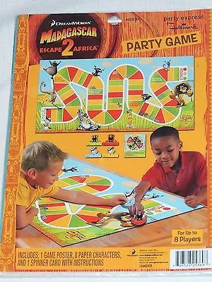 New~madagascar ~~1- Party Game For Up To 8 - Players   Party Supplies   • $4.99