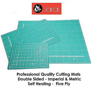 Jakar Cutting Mat Professional Quality Self Healing Craft Surface Non Slip Pad • £29.99