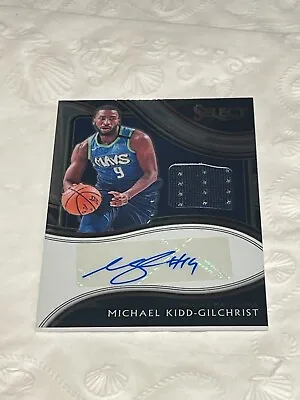 2020-21 Select Michael Kidd-Gilchrist GU Patch Auto Autograph #128/249 • $9.99