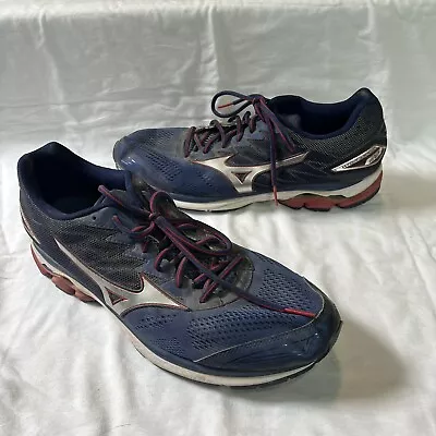 Mizuno Wave Rider 20 GTX Mens Size 14 Blue Athletic Running Shoes Sneakers • $39.99