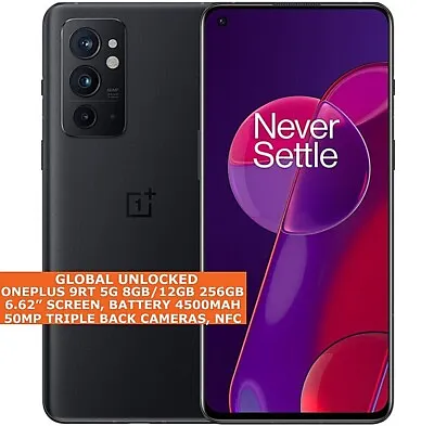 ONEPLUS 9RT 5G 8gb 256gb Octa-Core 6.62  Face Unlock Android 11 Smartphone • $709.83