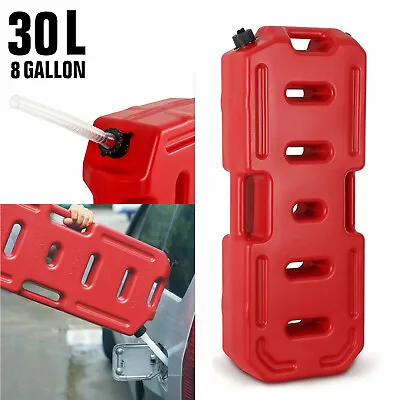 30L 8 Gallon Fuel Can Gas Tank Emergency Backup For Jeep OffRoad Car SUV ATV UTE • $118.99