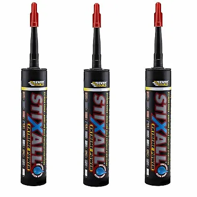 Stixall Heavy Duty Silicone Under Water Grab Bonding Sealant In 3 Colours 290 Ml • £11.49