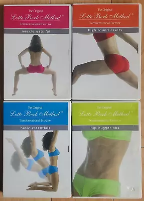 Lotte Berk Method High Round Assets Hip Hugger Abs Muscle Eats Fat Basic DVD Set • $18.90