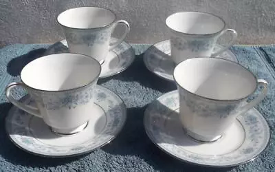 £19.99 • Buy Noritake Blue Hill Tea Cups & Saucers Set Of 4 £19.99(Free Post UK)