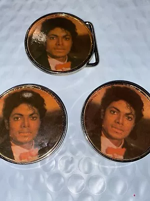 1x Michael Jackson Belt Buckle Lee Jeans Vintage 3 Available Read • $15