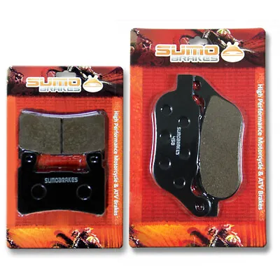 Front+Rear Brake Pads For Harley FLST FLSTFB FLSTC FLSTN FLS FXSB FLSS [15-17] • $24.95