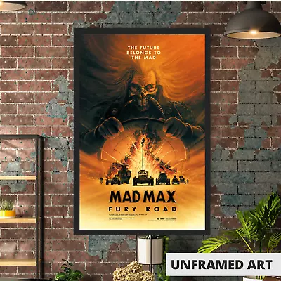 Mad Max - Movie Poster Fury Road Tom Hardy Poster 11x17  Wall Art Poster Gift • $14.90