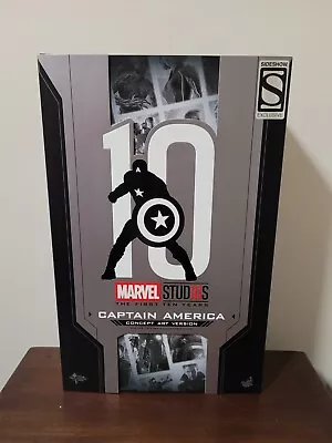 Hot Toys MMS 488 Captain America Concept Art Version 1/6th Scale Brand New MIB • $600