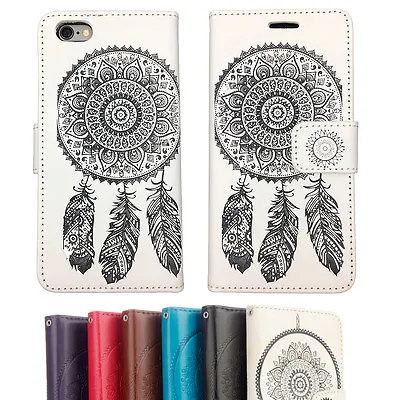 $9.95 • Buy Wallet Leather Flip Case Marble Gel TPU Cover For Apple IPhone 5 5S 6 6S Plus 7