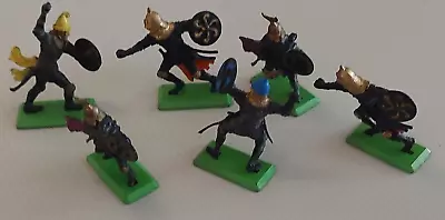 Lot Of 6 Vintage Knights Metal Figures Britains Ltd Deetail Made In England 1971 • $18.95