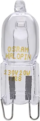 £8.28 • Buy 2X OSRAM Oven HALOPIN 25W G9 Halogen Capsule Bulb 230//240V
