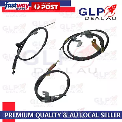 3pce Front + Rear LH+RH Hand Brake Cable Set For Hilux GGN25 KUN26 2005~16 4X4 • $78.88