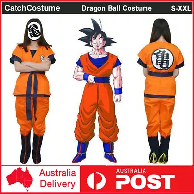 Dragon Ball Z GoKu Cosplay Costume Book Week Halloween Party Fancy Dress Outfit • $40.26