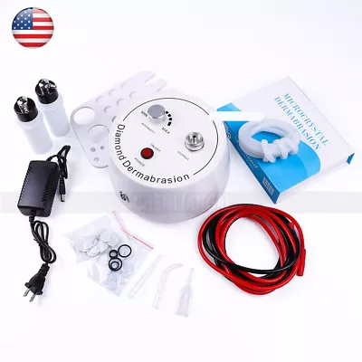 3 In1 Diamond Microdermabrasion Dermabrasion Facial Peel Vacuum Spray Machine US • $60.79