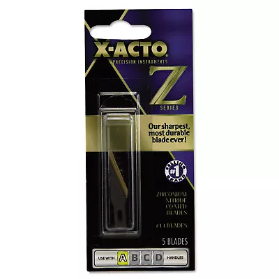 X-ACTO Z Series #11 Replacement Blades 5/Pack XZ211W • $9.50